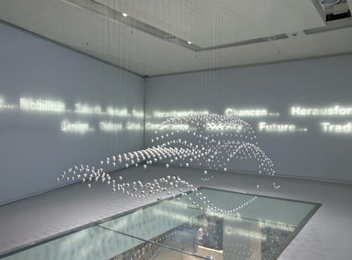 Mozgószobor a BMW-múzeumban